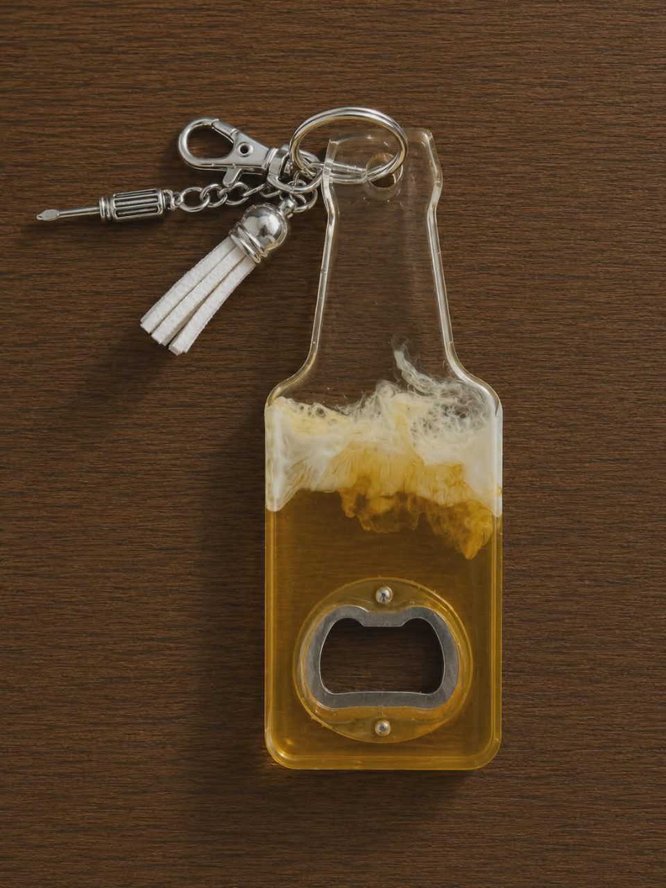 Porte clé ouvre bouteille