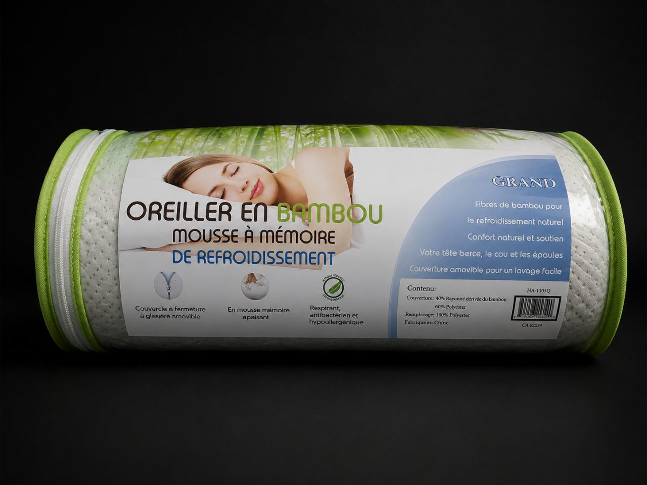 Oreiller en bamboo