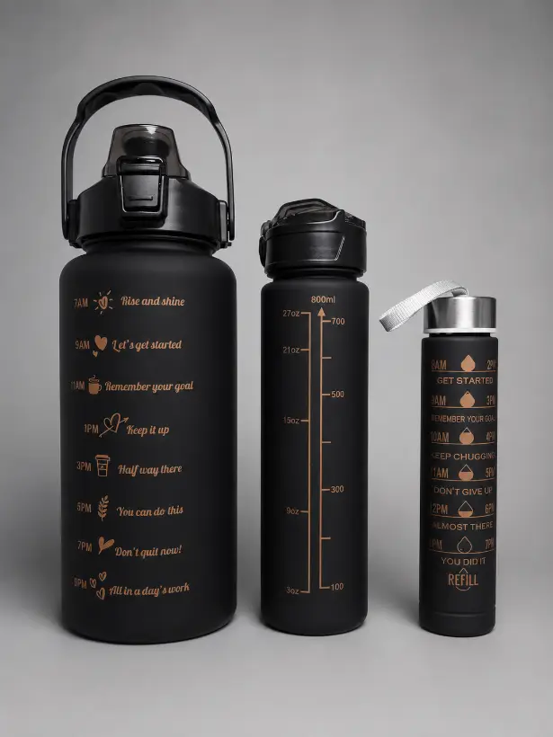 Ensemble bouteille d'eau